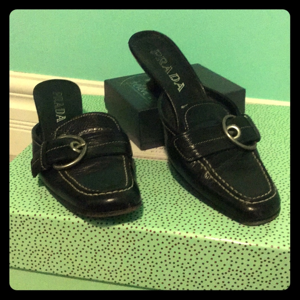 Prada Mules 6.5